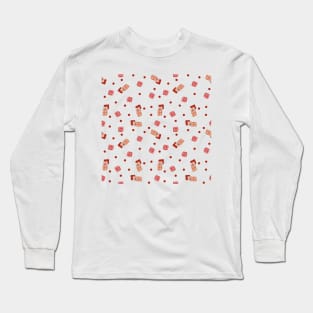 Christmas Gifts Pattern Design 5 Long Sleeve T-Shirt